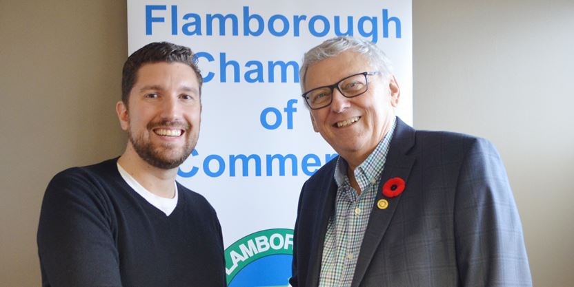 Matteo Patricelli appointed Executive Director of Flamborough Chamber of Commerce.