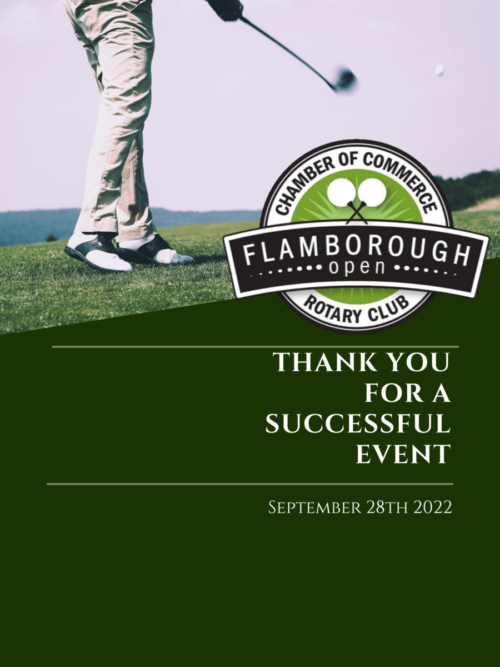 Thank You For a Successful 2022 Flamborough Open
