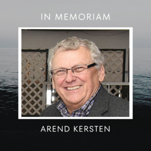 In Memoriam - Arend Kersten